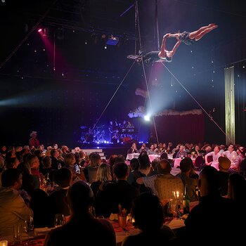 In der modernen Veranstaltungshalle des Zirkus Monti finden zahlreiche Veranstaltungen statt, darunter Monti's Varieté und Monti's Kulturtage.