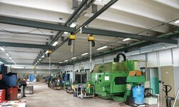 Kransystem für das Güterhandling am Arbeitsplatz