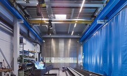 hallenkran für das transportieren von schweren langen güter