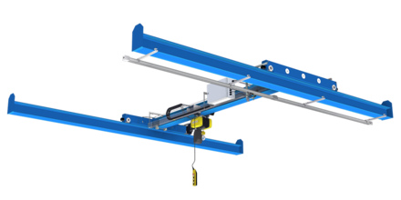hallenkran für warentransport in produktionshallen