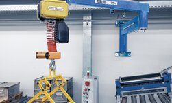 Gelenk-Wanddrehkran mit Kettenhandy Drehkran für das schnelle Güterhandling an der Arbeitsstation