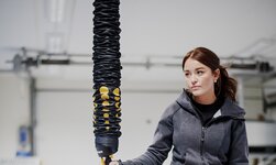 Schlauchheber Einhandbedienung