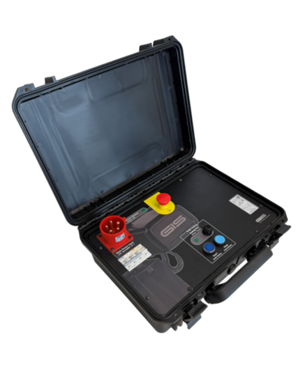 Bremsprüfsystem BTB Mithilfe des Prüfsystems BTB (Brake Testing Box) kann bei Elektrokettenzügen mit zwei Federdruckbremsen die Funktion von Betriebs- und Hilfsbremse überprüft werden, ohne dass ein mechanischer Eingriff erforderlich ist.